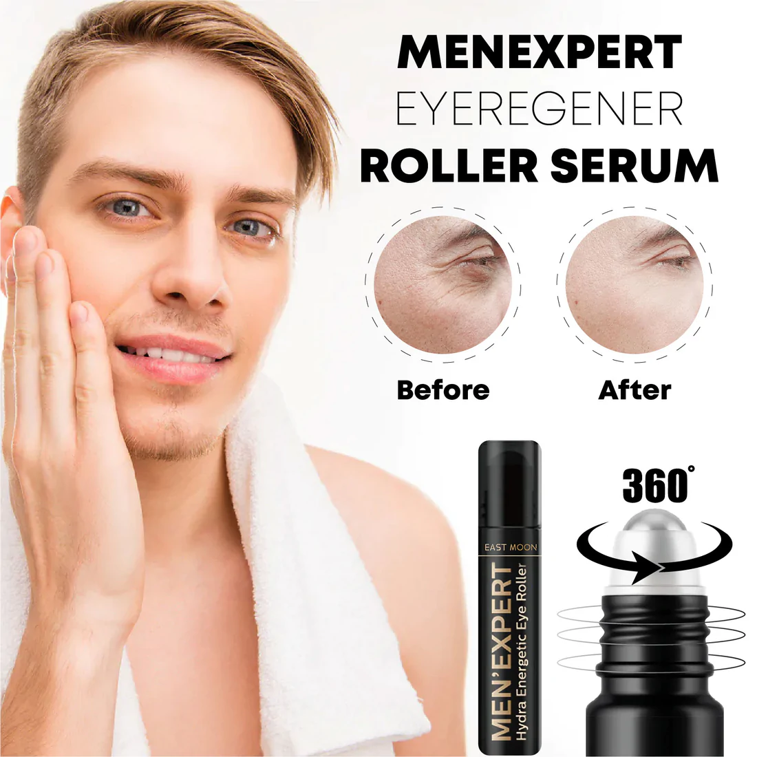 MenExpert EyeRegener Roller Serum