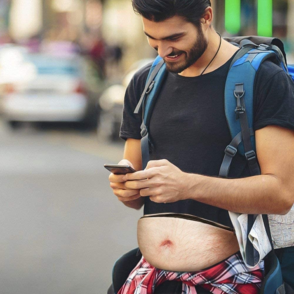 Men's Beer Belly Fanny Pack