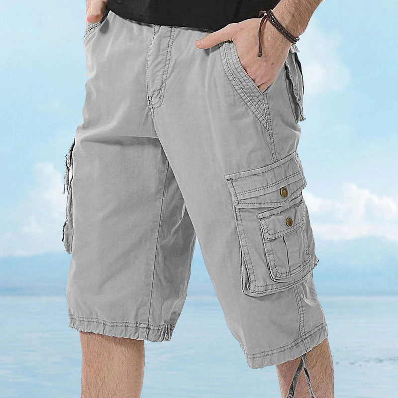 Mens Cotton Stylish Durable Cargo Shorts