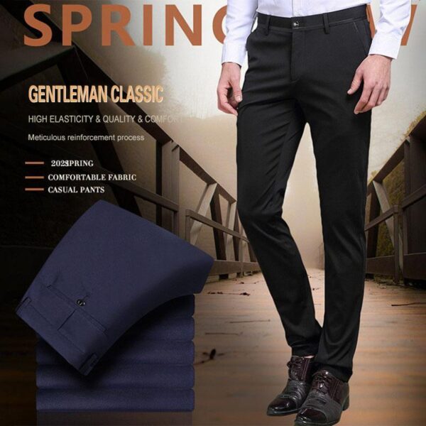 Men's Ice Silk Suit Pants