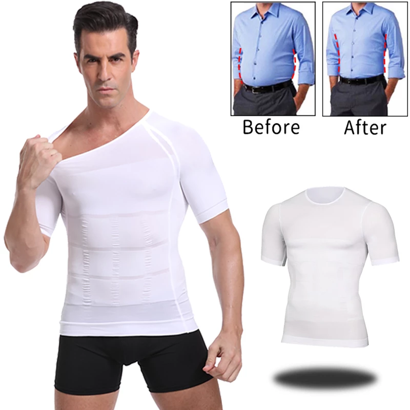 Men Shaper Cooling T Shirt