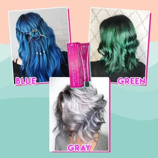 Mermaid Hair Coloring Shampoo