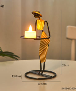 Creative Beautiful Nordic Iron Candle Holder