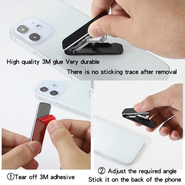 Ultra Thin Stick-On Adjustable Phone Stand