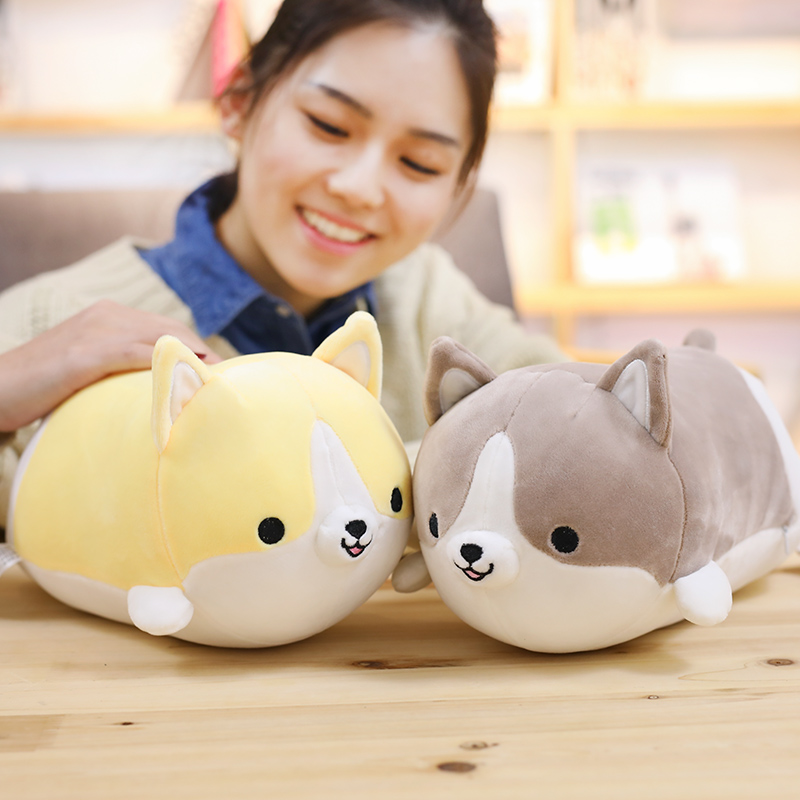 Cute Corgi Dog Plush Pillow