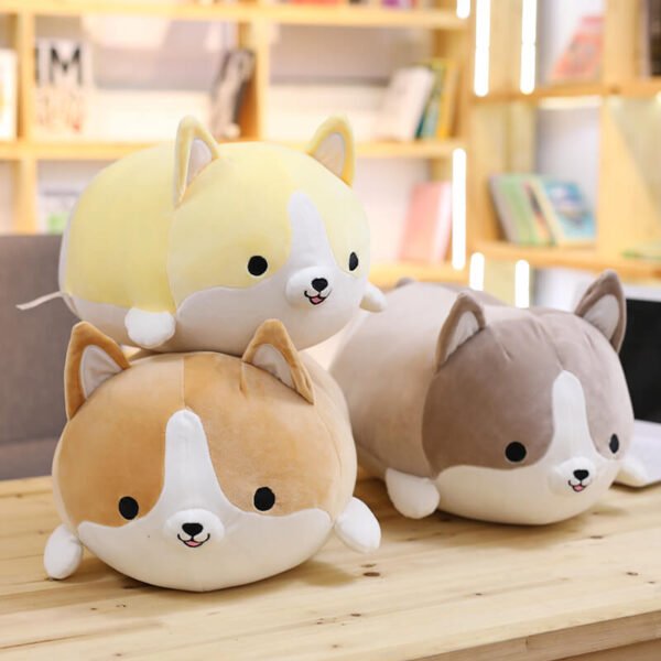 Cute Corgi Dog Plush Pillow