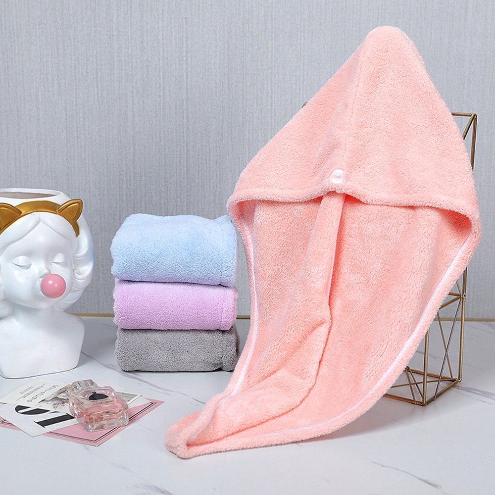 Eco Friendly Super Absorbent Hair Towel Wrap