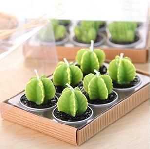 Mini Cactus Candles