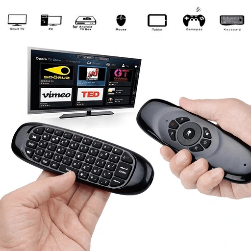 Mini Keyboard with Remote Control