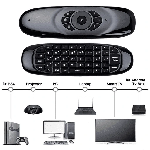 Mini Keyboard with Remote Control