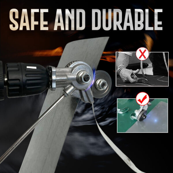 Metal Nibbler Drill Attachment