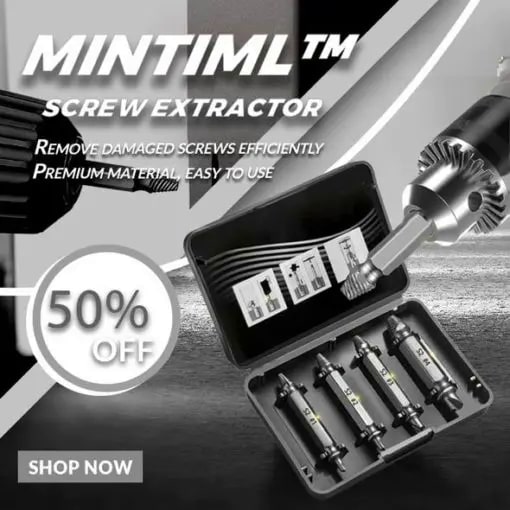 Mintiml Screw Extractor 4 Pcs