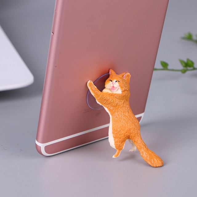 Cute Cat Phone Holder