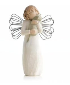 Mom and Son Figurine Home Ornament