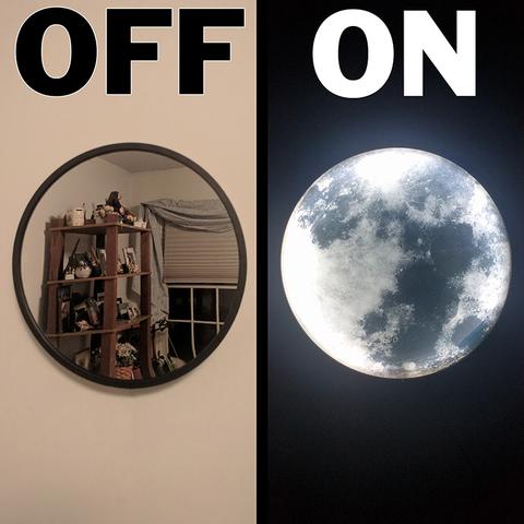 Moon Mirror Lamp