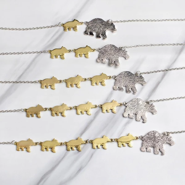 Mother Bear Necklace