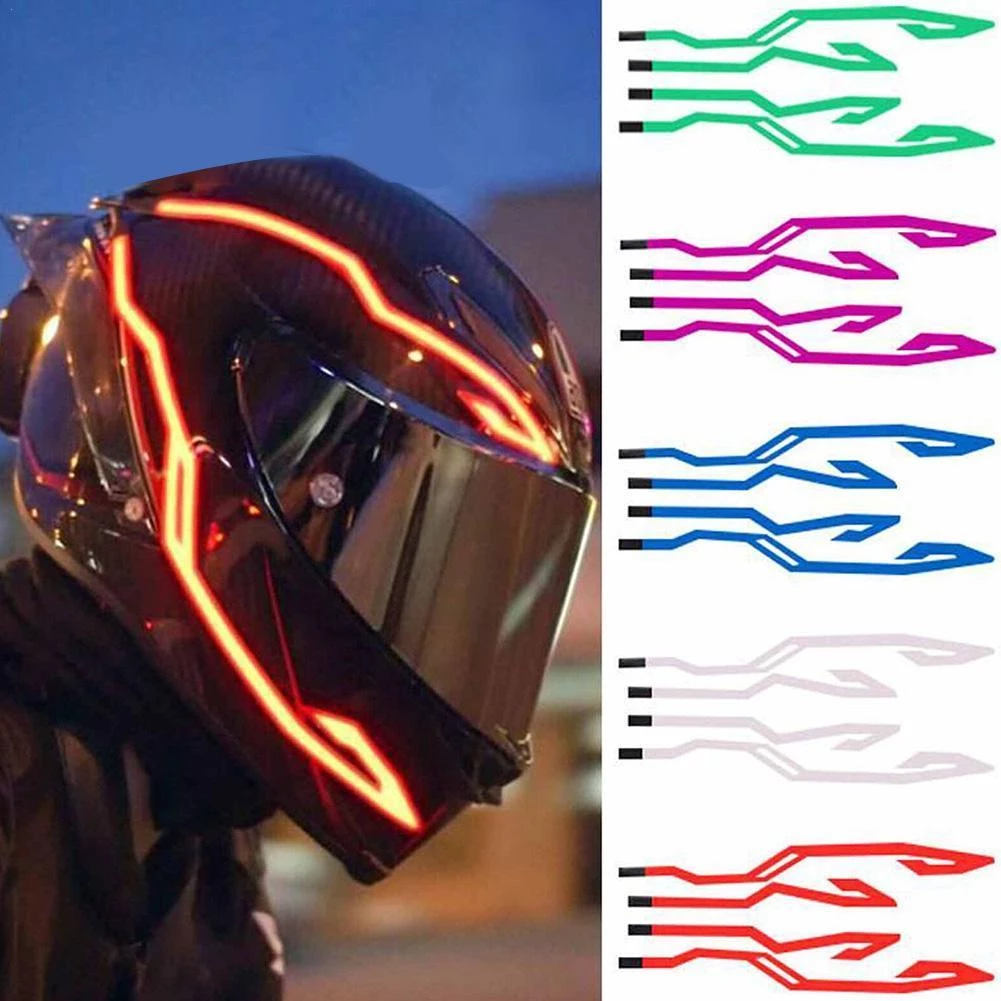 Motorcycle Helmet Light Bar