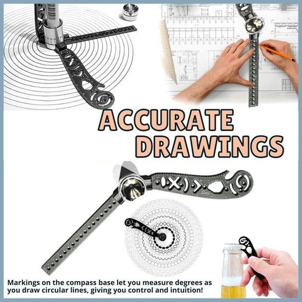 Multi Function Drawing Ruler