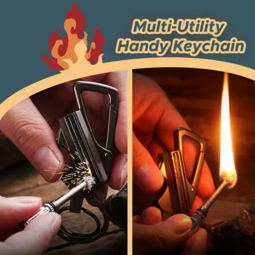 Multi-Utility Handy Keychain