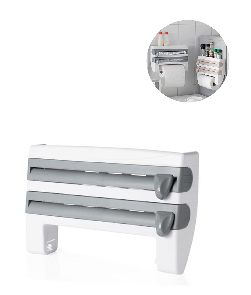 Multi-function 4-in-1 Kitchen Towel Dispenser