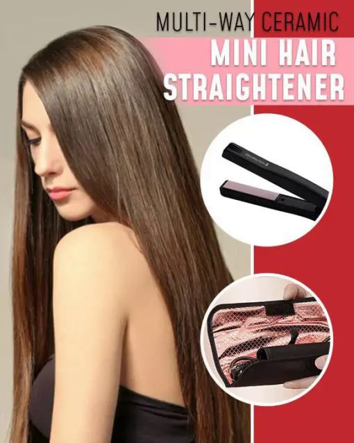 Multi-way Ceramic Mini Hair Straightener