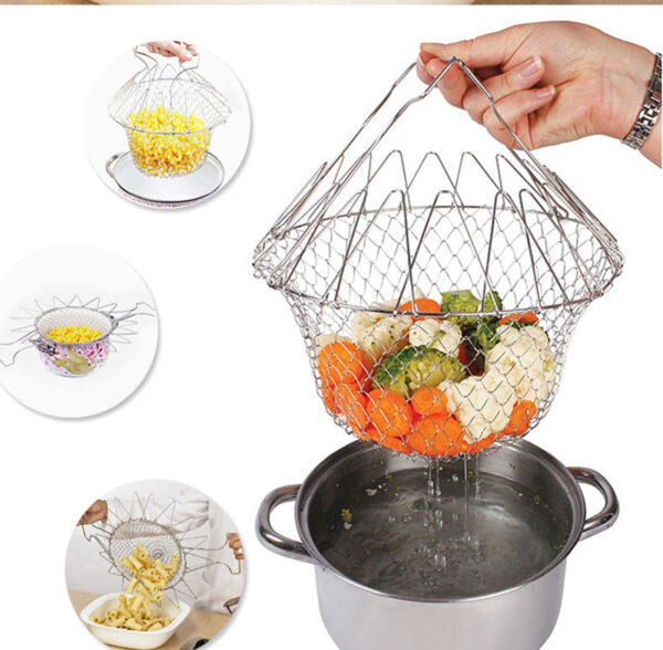 Foldable Fry Basket