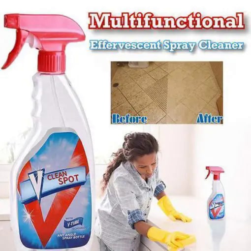 Multifunctional Effervescent Spray Cleaner