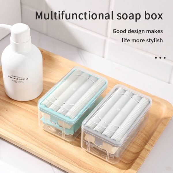 2 IN 1 Soap Cleaning Storage Foaming Box