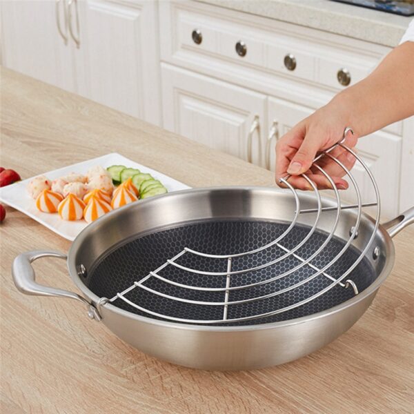 Semi Circular Frying Pan Rack