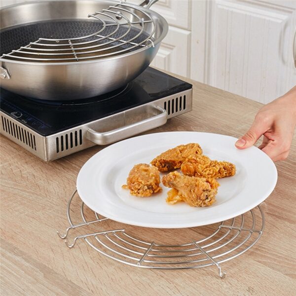 Semi Circular Frying Pan Rack