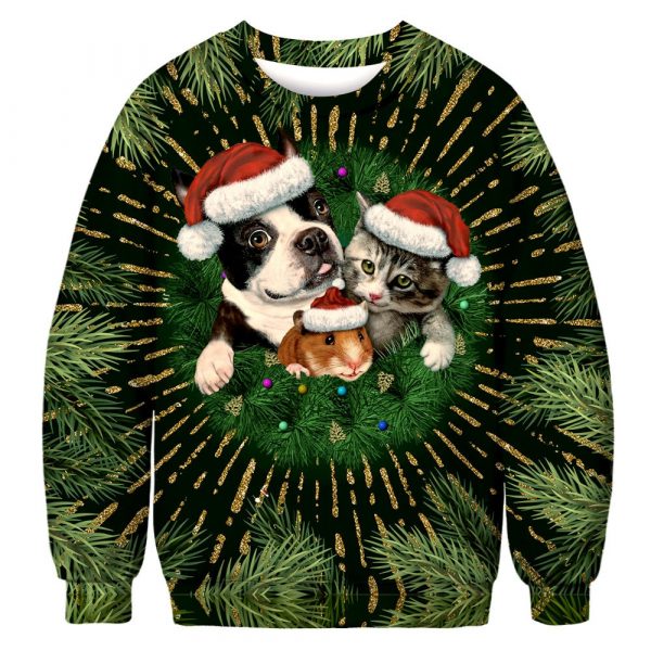 Muscle Cat Sweaters For Men and Women