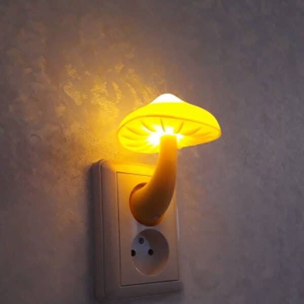 Mushroom Wall Socket Lamp