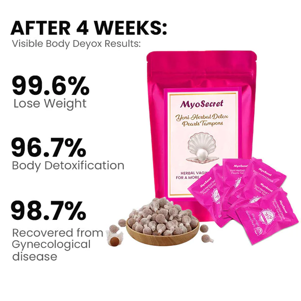 MyoSecret Yoni Herbal Detox Pearls TamponsLimited Time Discount  Last Day