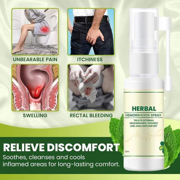 Natural Herbal Hemorrhoids Spray