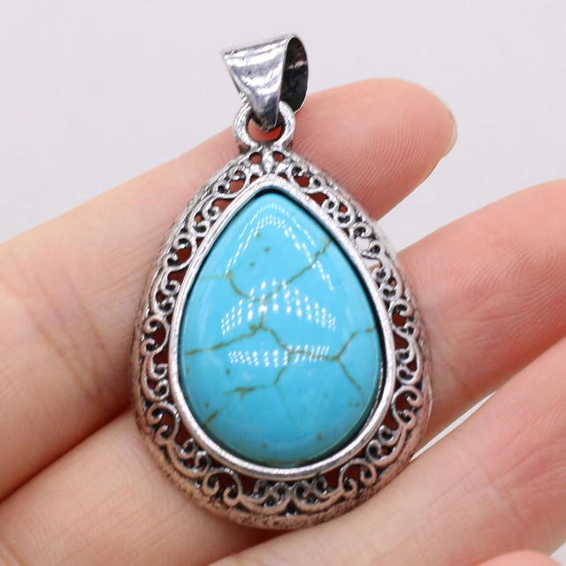 Metal Color Gemstone Pendant