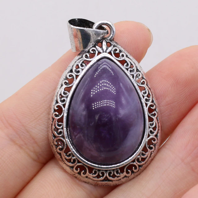 Metal Color Gemstone Pendant