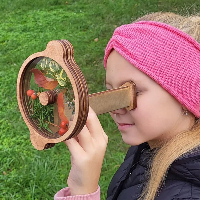 Natural Wood Kaleidoscope