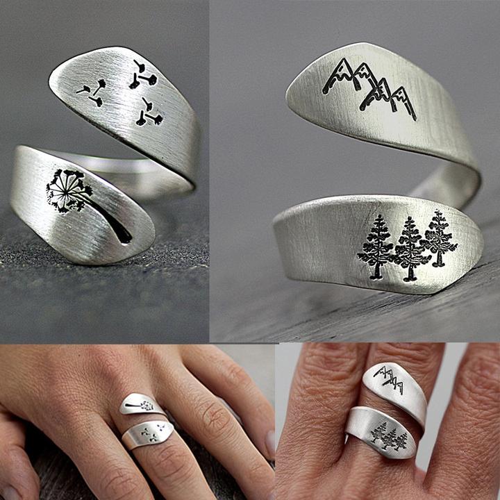 Nature-Inspiration Ring925 sterling silver