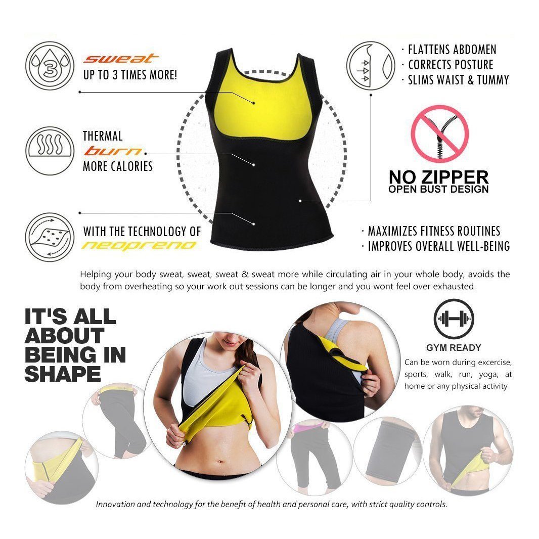 Neoprene Sweat Body Shaper