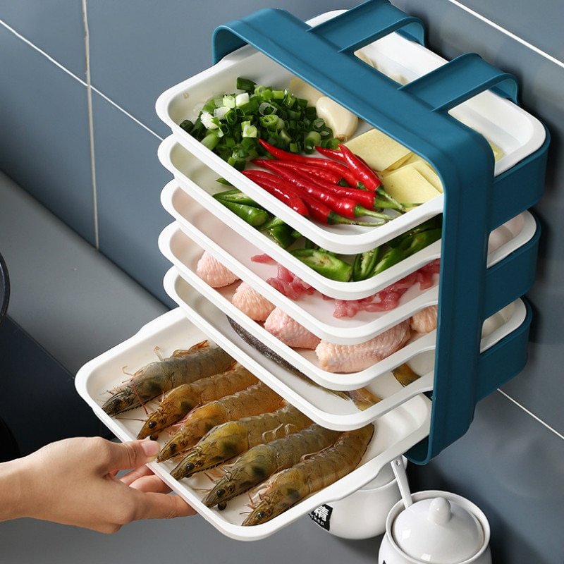 Multi Layer Drawer Type Dishes