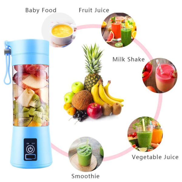 Rechargeable Portable Electric Juice Blender