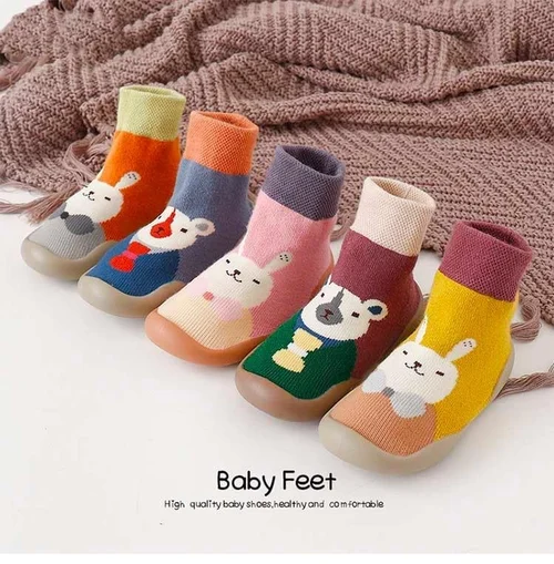 New Autumn And Winter Cartoon Sock Shoes