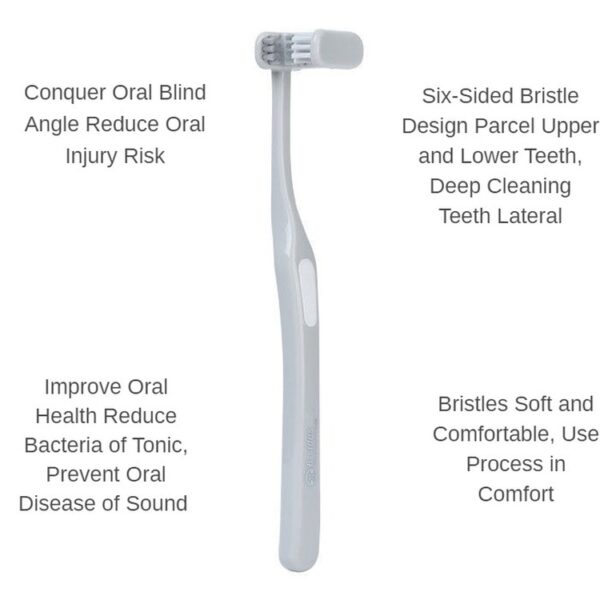 Six Sided All Rounded Toothbrush