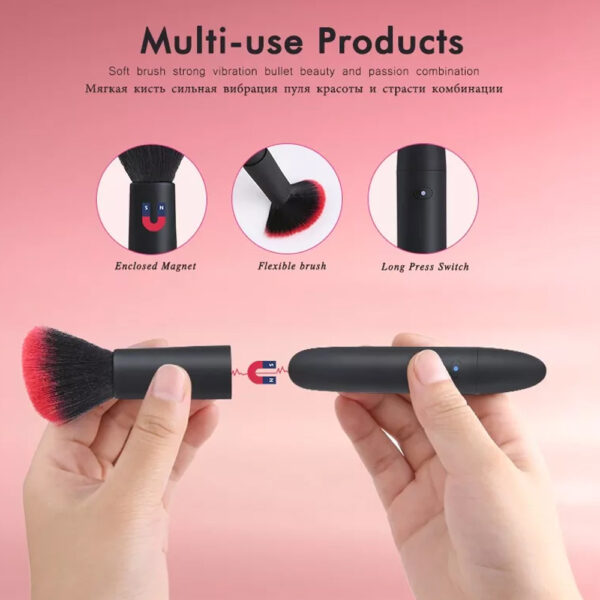 Secret Makeup Brush and Vibrator