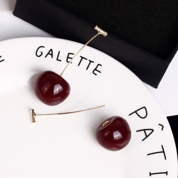 Celia Rouge Cherry Earrings