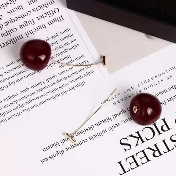 Celia Rouge Cherry Earrings