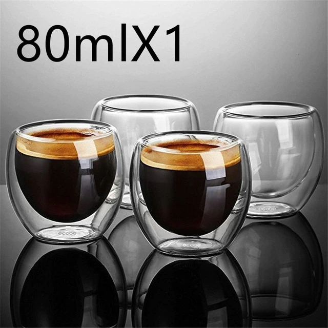 Brazilian Pronto Glass Coffee Cup