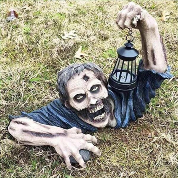 Zombie Statue Halloween Decoration