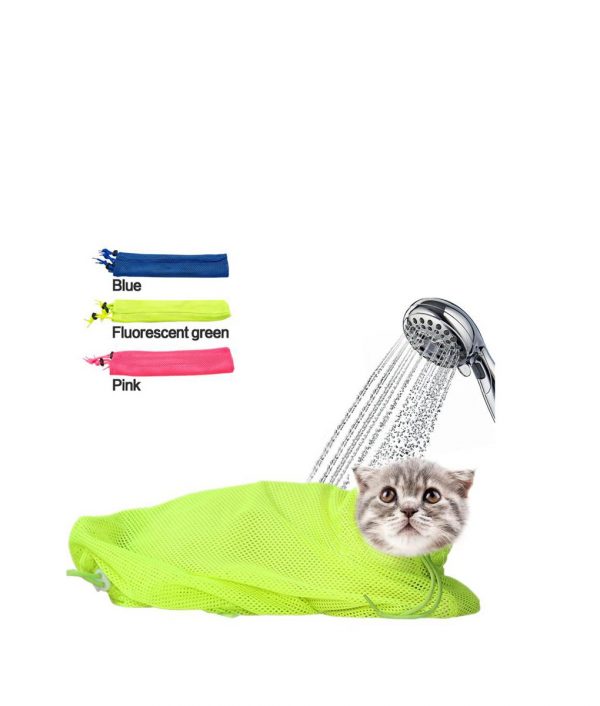 Mesh Cat Bathing Bag