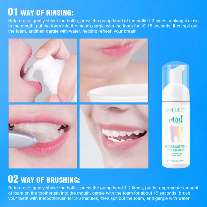 Hispray Teeth Whitening Mousse